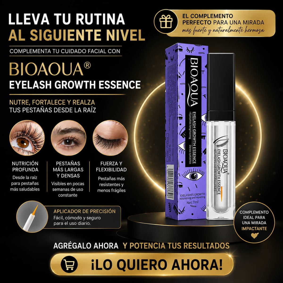 SERUM ALARGADOR PARA PESTAÑAS BIOAQUA
