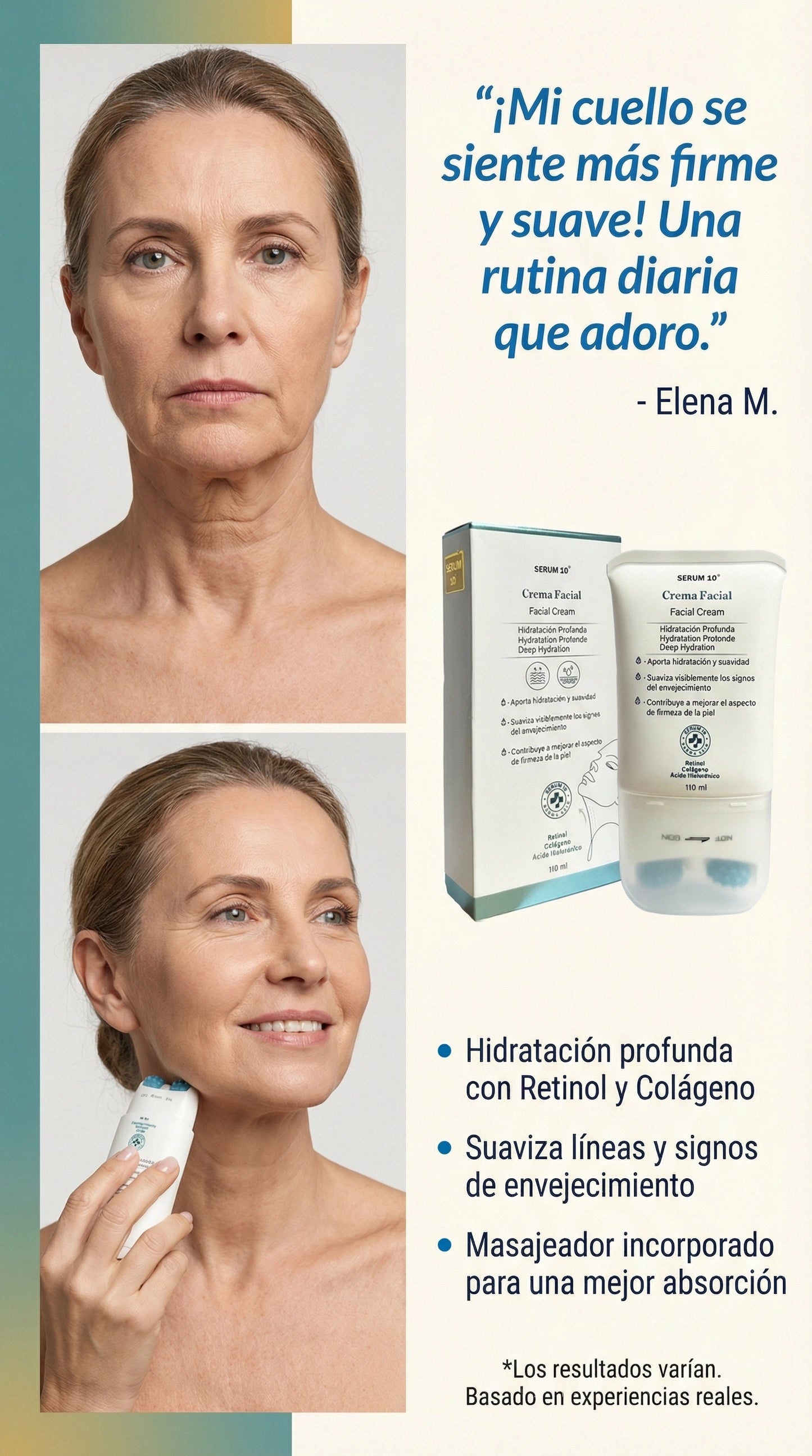 CREMA REAFIRMANTE SERUM 10