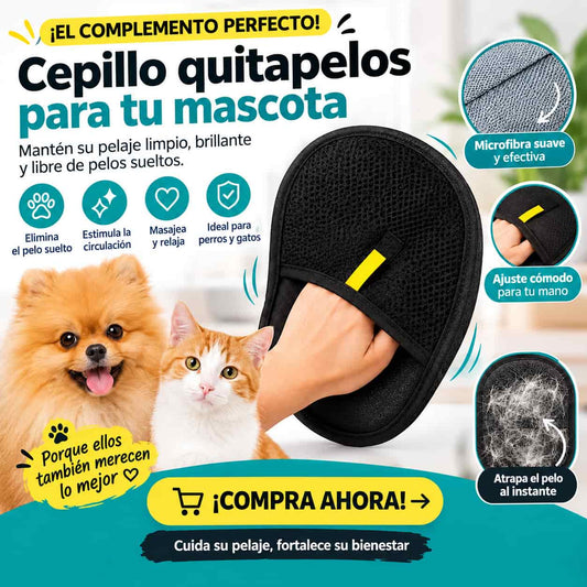 Guante Quita pelos
