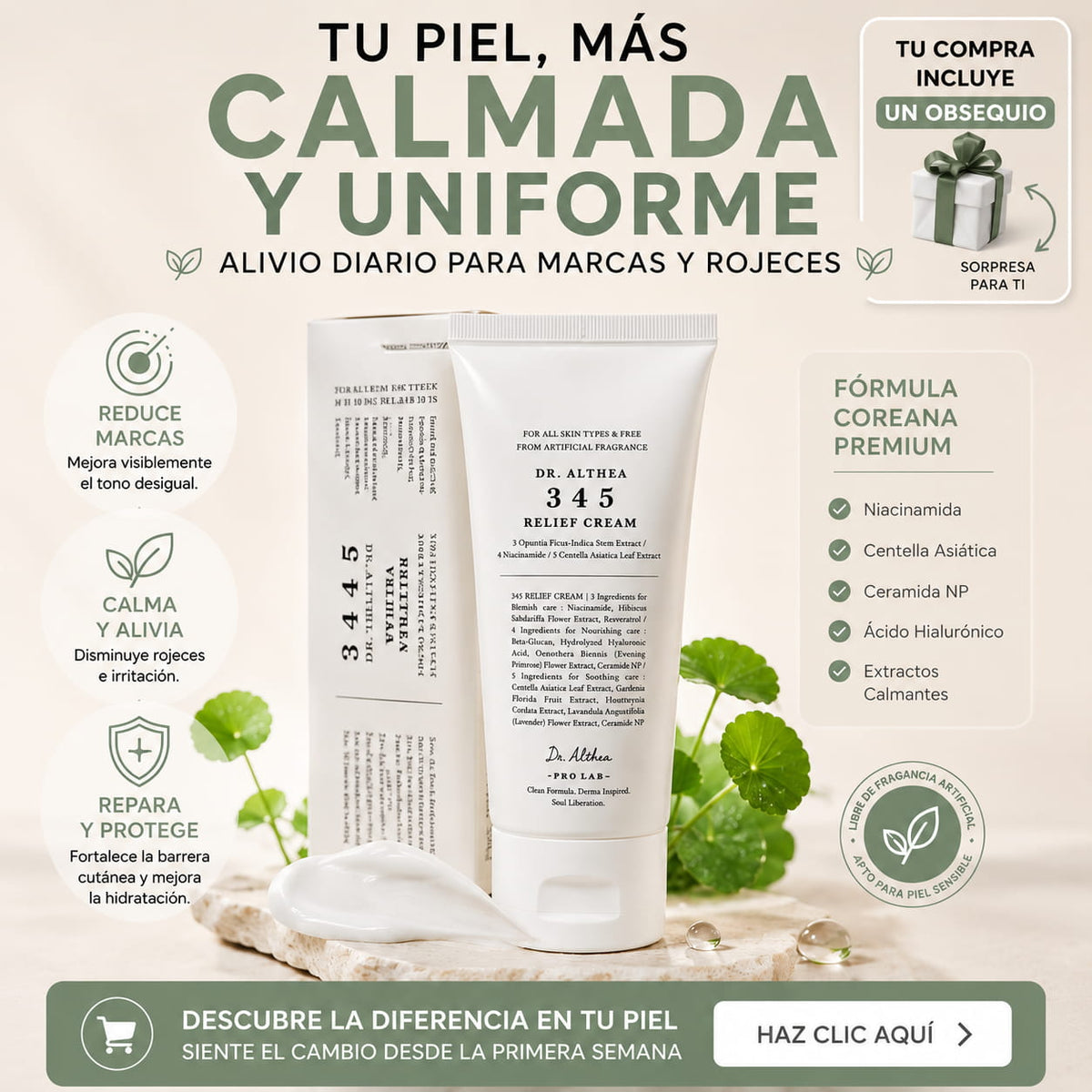 DR ALTHEA 345 RELIEF + OBSEQUIO