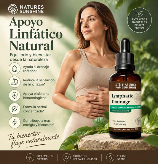 DRENAJE LINFATICO  Natures Sunshine