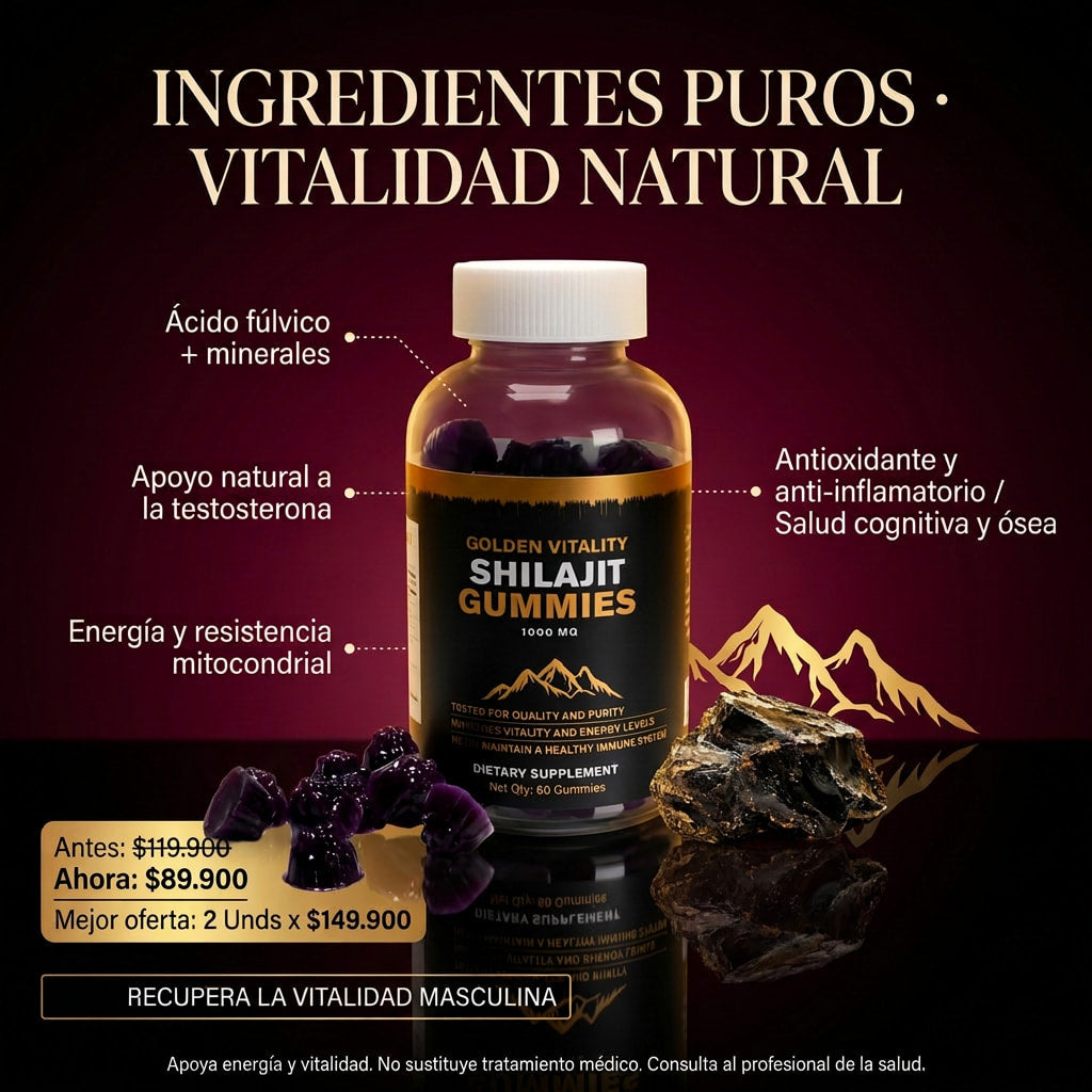 Golden Vitality Shilajit Gomas
